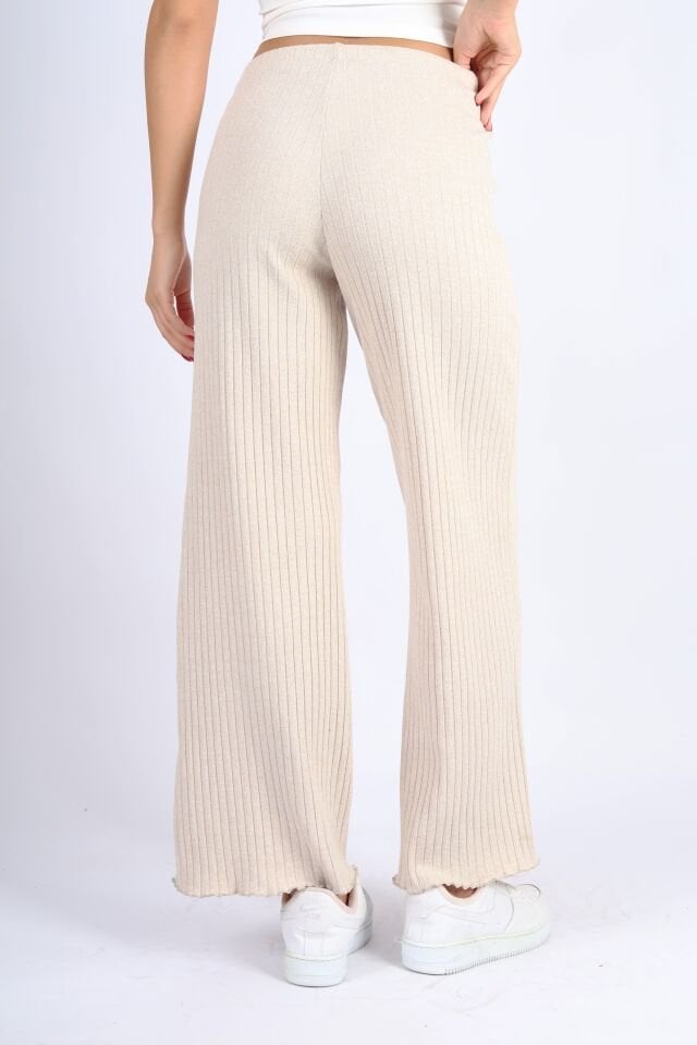 Punta Kaşkorse Raporlu Bej Pantolon